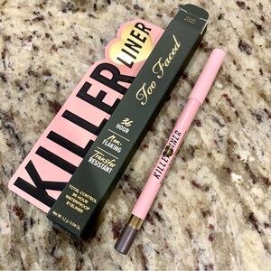 New Too Faced 36-Hour Killer Liner Waterproof Gel Eyeliner - Killer Storm